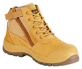Yakka - Utility Zip Sided Boot Wheat