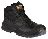 Yakka - Utility Zip Sided Boot Black