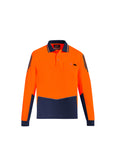 Syzmik - Mens Hi Vis Flux Long/Sleeve Polo