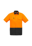 Syzmik - Mens Hi-Vis Rugged Cooling Short/Sleeve Shirt