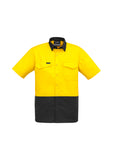 Syzmik - Mens Hi-Vis Rugged Cooling Short/Sleeve Shirt