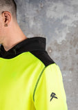 TECH HI VIS HOODED SWEATSHIRT