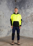 Tech Hi Vis Hooded Sweatshirt