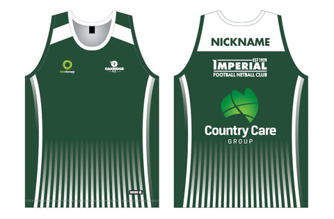 IFNC 2026 PRE SEASON NETBALL SINGLET LADIES