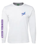 KOOWINDA HOCKEY KIDS LS TEE WHITE