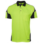 JBs - Hi Vis Short/Sleeve Arm Panel Polo